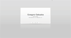 Desktop Screenshot of galuszka.org